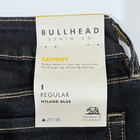 BULLHEAD Low Rise Skinny Blue Jean - Picture 9 of 11